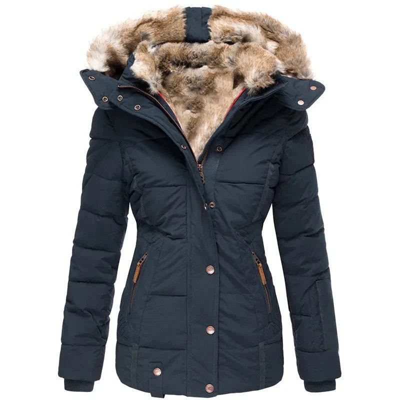 Fleur™ |  Winterparka met bontvoering