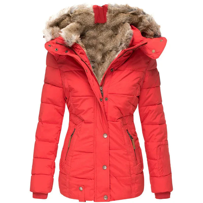 Fleur™ |  Winterparka met bontvoering