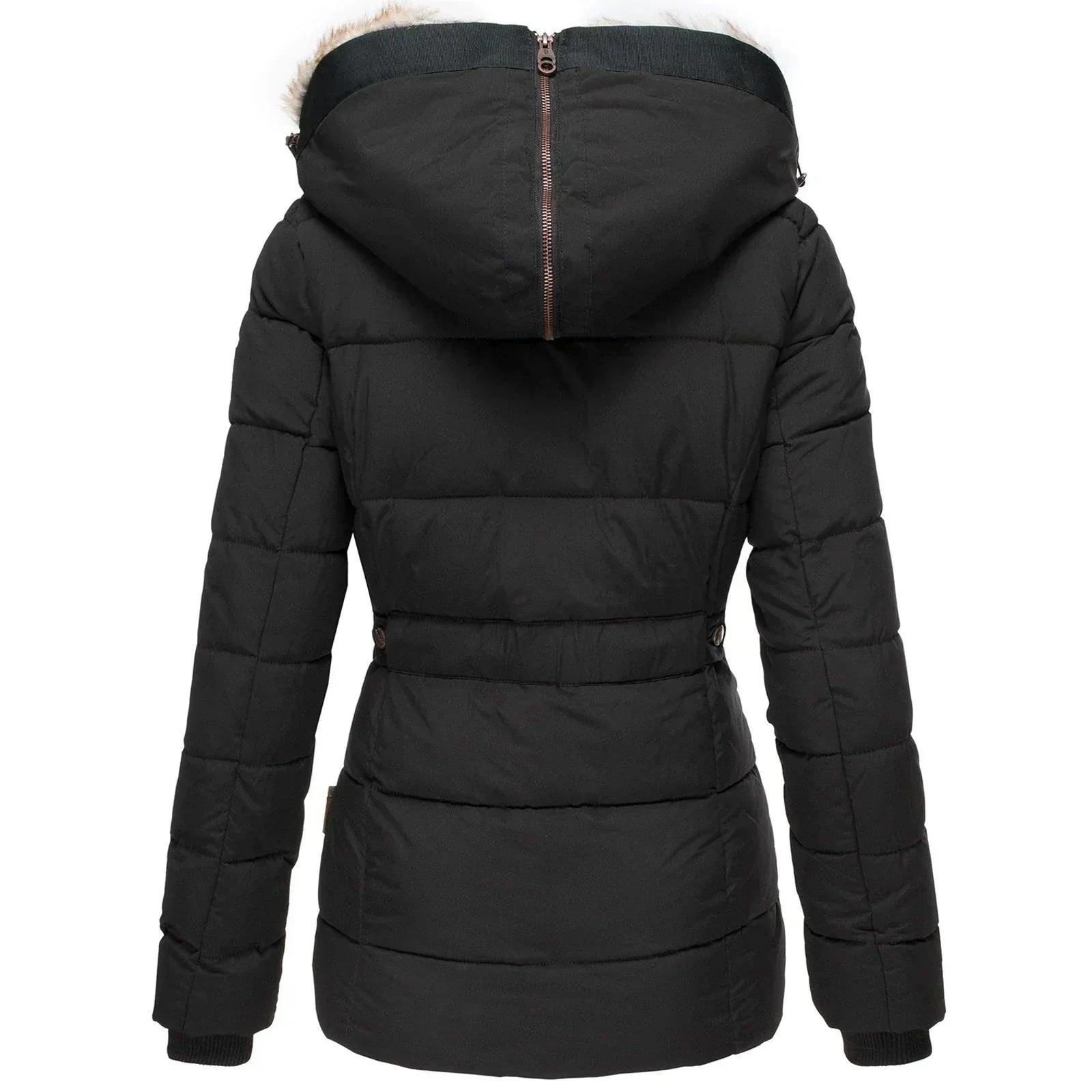 Fleur™ |  Winterparka met bontvoering