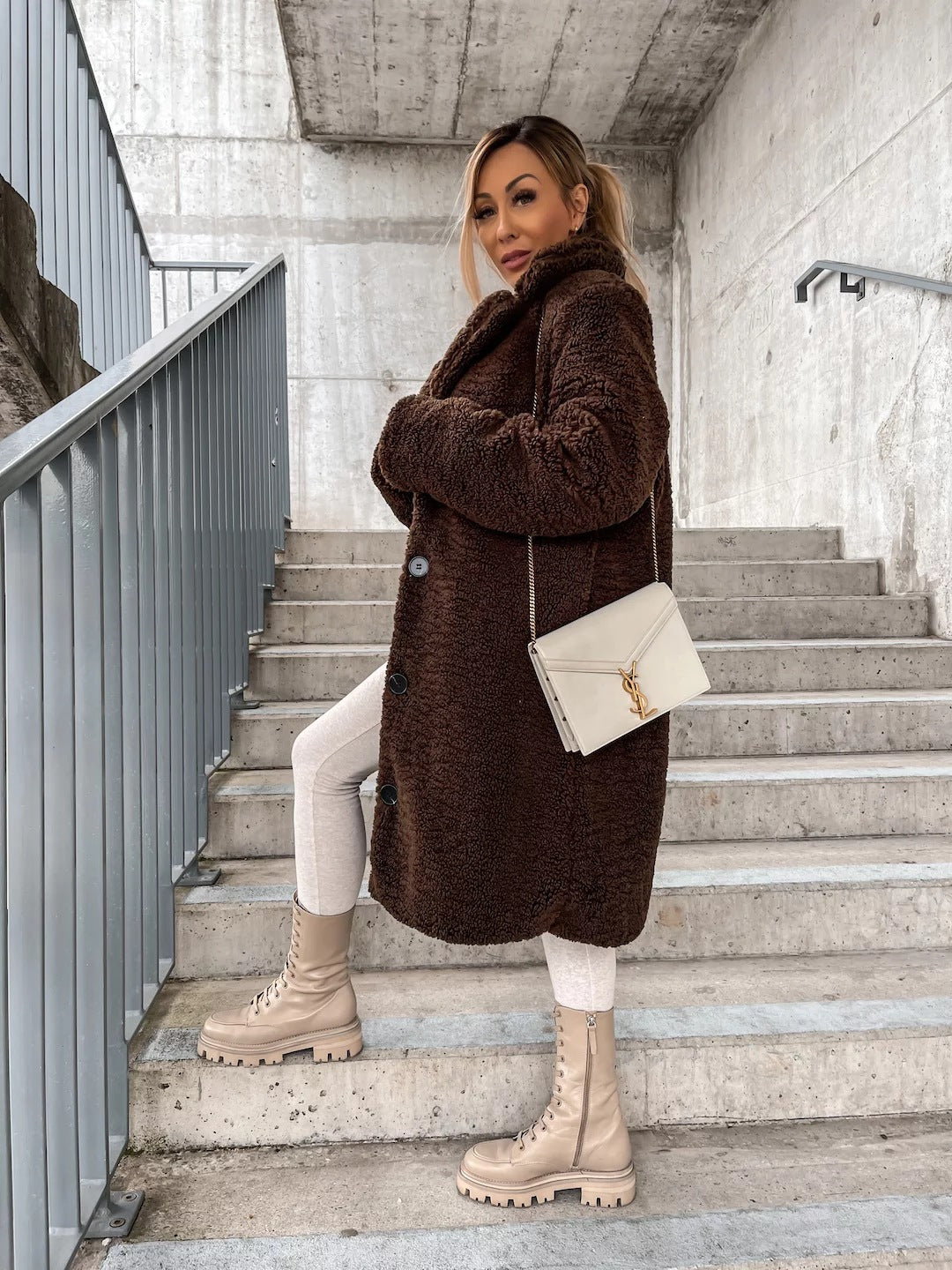 Warm Teddy women's coat (40% discount)
