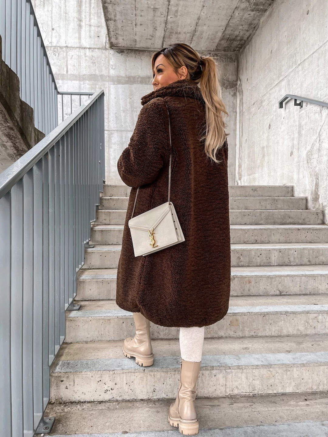 Warm Teddy women's coat (40% discount)