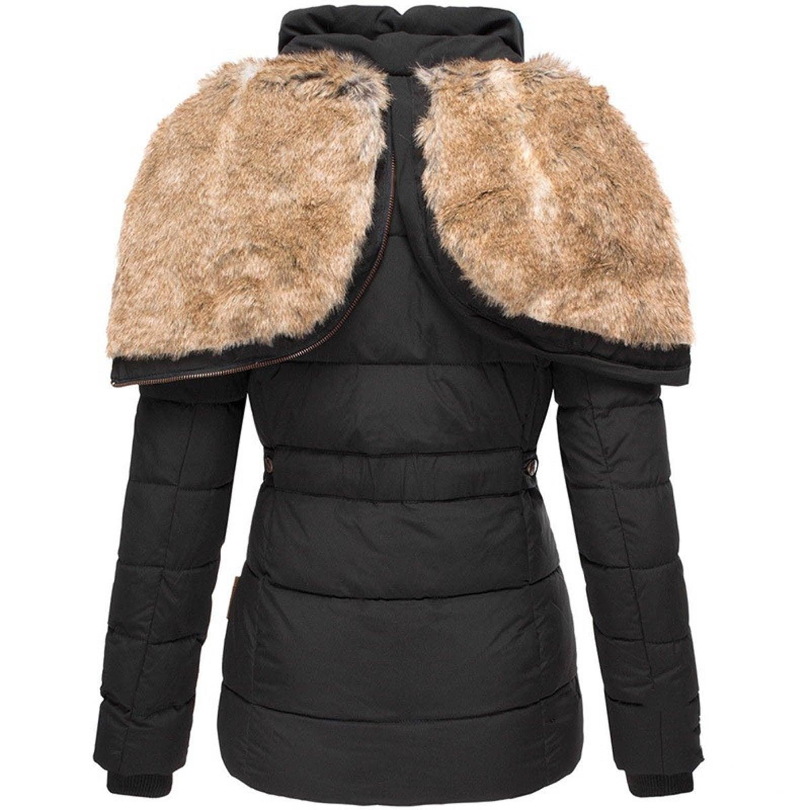 Fleur™ |  Winterparka met bontvoering